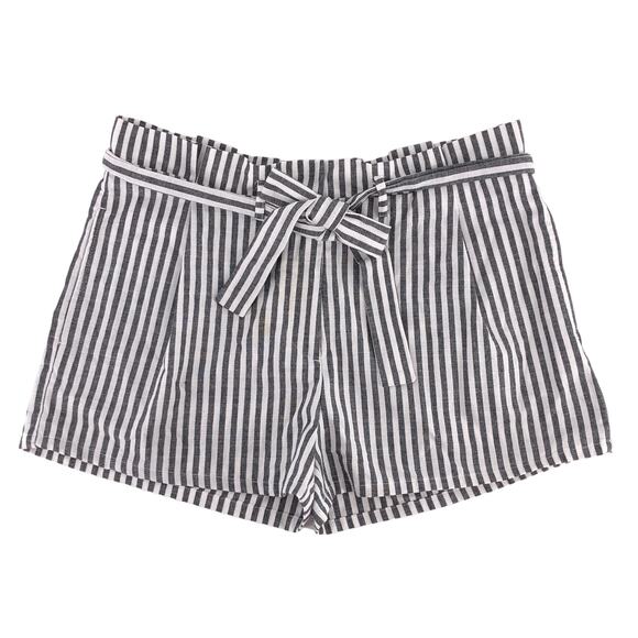 LOVE TREE tie front paper bag shorts - Picture 1 of 6